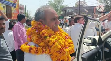 शाढ़ौरा: अंत्योदय समिति के नवनियुक्त अध्यक्ष सुधीर सिंह रधुंवशी, समिति की प्रथम बैठक के लिए लाव-लश्कर के साथ निकले