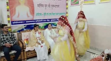 टूंडला: टूंडला के एटा रोड पर स्थित ब्रह्मकुमारी सेवा केंद्र पर हुआ धार्मिक और सांस्कृतिक कार्यक्रम