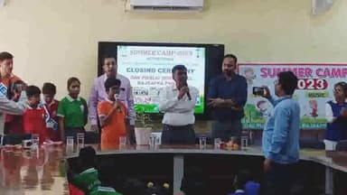 चितरपुर: रजरप्पा के डीएवी पब्लिक स्कूल में सात दिवसीय समर कैंप का हुआ समापन, बतौर मुख्य अतिथि महाप्रबंधक पीएन यादव हुए शामिल