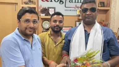 हज़ारीबाग: झारखंड सरकार के मंत्री सत्यानंद भोक्ता पहुंचे हजारीबाग आरोग्यम अस्पताल