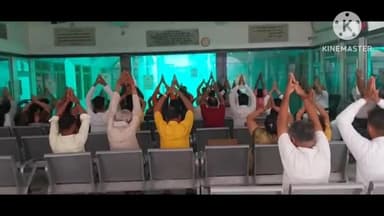 फिरोज़ाबाद: रोटरी क्लब प्रांगण में निःशुल्क उपचार शिविर आयुर्वेद योग ध्यान एवं प्राण चिकित्सा का हुआ आयोजन