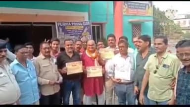 जलालगढ़: जलालगढ़ प्रेस सदस्यों ने प्रेस अध्यक्ष चुने जाने पर मिथिलेश सिंह की जीत पर दी बधाई।