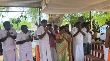 கடவூர்: குருணியூர் ஸ்ரீ விநாயகர் கோவில் கும்பாபிஷேக விழாவில் எம்எல்ஏ சிவகாமி சுந்திரி கலந்து கொண்டு சுவாமி தரிசனம் செய்து வழிபட்டார்