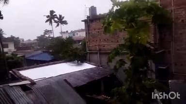 पूर्णिया पूर्व: पूर्णिया का मौसम एकाएक बदला तेज हवाओं के साथ हुई बारिश गर्मी से मिली राहत