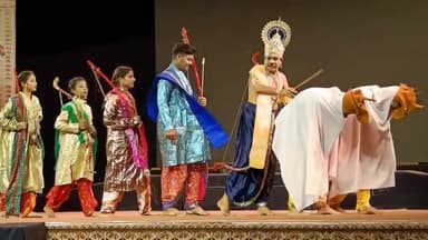 अशोक नगर: नेहरू महाविद्यालय परिसर में हुआ निषादराज केवट वनवासी लीला का भव्य मंचन