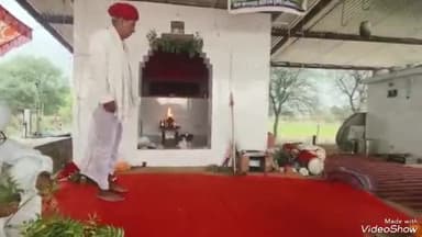 पावटा: बागावास अहिरान के तलियारा स्थित में देवनारायण मंदिर में की गई शिवजी की मूर्ति की स्थापना, आज होगा भंडारे आयोजन