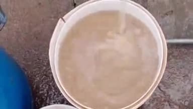 मोरनी: बल्दवाला पंचायत के गांव तुरो के घरों में पीने का पानी गन्दा आने से ग्रामीण परेशान