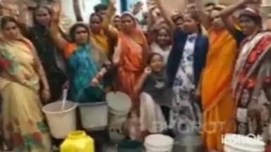 मसौढ़ी: चचौल गांव में पानी के लिए ग्रामीणों ने किया हंगामा और प्रर्दशन।।