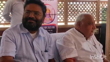 दुर्ग: श्रीराम कथा का कल से होगा आयोजन, आयोजक आईपी मिश्रा ने जुनवानी के हनुमान मंदिर में की पत्रकार वार्ता