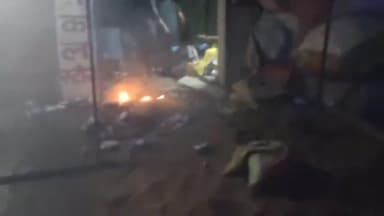 कानपुर: रावतपुर में दबंगों ने दवा के पैसे मांगने पर मेडिकल स्टोर में लगाई आग, संचालक व उसके भाई को जमकर पीटा