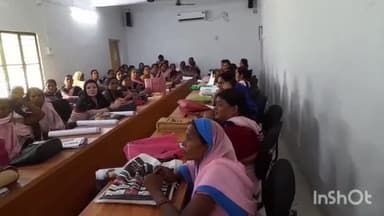 नावकोठी: सघन दस्त पखवाड़ा के तहत नावकोठी में आशा कर्मियों की एक दिवसीय कार्यशाला हुई आयोजित