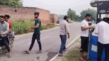 इसराना: बांध गांव के पास दोस्तों ने पुण्य कमाने के लिए मीठा पानी पिला सैकडों लोगों की बुझाई पियास