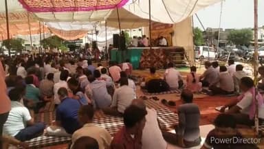 डेगाना: उपखण्ड क्षेत्र के मंत्रालयिक कर्मचारियों ने विभिन्न मांगों को लेकर प्रदेशव्यापी धरने में लिया भाग