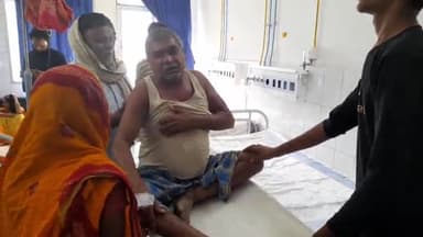 जमुई: जीतजीगोई गांव में घर गिरने से एक व्यक्ति हुआ घायल, सदर अस्पताल में करवाया गया भर्ती