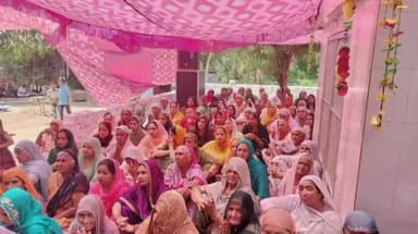 मामलिग: नालागढ़ के गांव ढाणा में आयोजित श्रीमद् भागवत कथा में कांग्रेस नेता हरदीप सिंह बाबा ने विशेष रूप से की शिरकत।