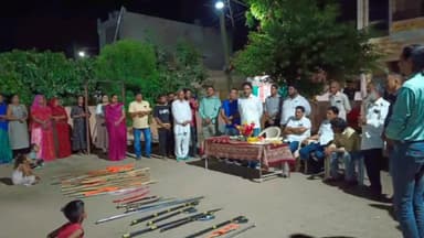 चित्तौड़गढ़: सेगवा हाऊसिंग बोर्ड स्थित बालाजी व्यायामशाला ने किया विधायक आक्या का स्वागत