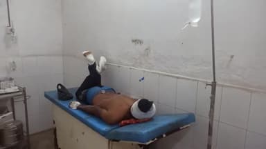 झाझा: झाझा रेलवे स्टेशन के समीप रेलवे लाइन पर गिरे युवक के ऊपर से गुजरी ट्रेन, घायल युवक का रेफरल अस्पताल में हुआ इलाज