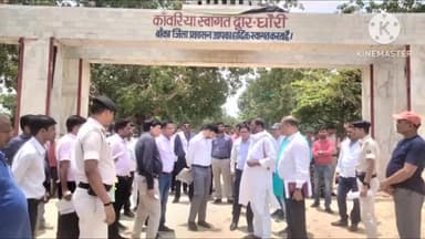 बेलहर: डीएम और एसपी ने धौरी गेट से जिलेबिया मोड़ तक कांवरिया पथ का किया निरीक्षण, 25 जून तक कार्य पूरा करने का दिया निर्देश