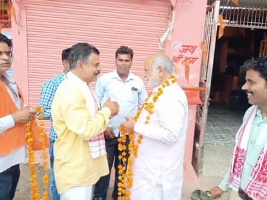 मध्य प्रदेश शहरी/ग्रामीण असंगठित कर्मकार कल्याण मंडल के अध्यक्ष (मंत्री स्तर)माननीय सुल्तान सिंह जी शेखावत के विदिशा आगमन पर  भारतीय मजदूर संघ के पदाधिकारियों ने स्वागत किया l