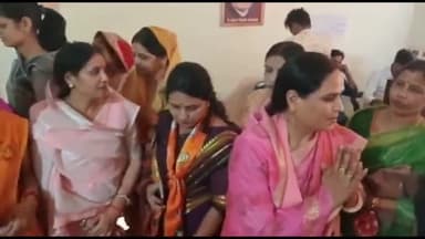 अशोक नगर: ओम कॉलोनी स्थित भाजपा कार्यालय में चाचौड़ा विधायक ममता मीणा ने की प्रेस वार्ता, कांग्रेस पर कसा तंज