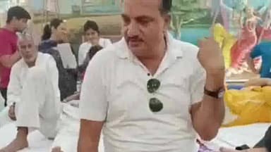 करनाल: जेसीआई करनाल क्लब की ओर से कुंजपुरा रोड  मंदिर में लगाया रक्तदान शिविर मुख्यमंत्री के विशेष प्रतिनिधि संजय बटला पहुंचे