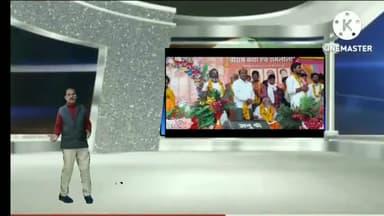 ग्वारी में,रुद्र निर्माण, राम कथा,रामलीला का आयोजन मंत्री प्रतिनिधि लखनसिंह ने सन्तों से लिया आशीर्वाद।