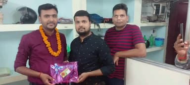 करपी: दक्षिण विहार ग्रामीण बैंक शांतिपुरम के शाखा प्रबंधक का हुआ तबादला, नए शाखा प्रबंधक ने संभाला पदभार