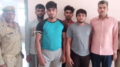 मथुरा: काली देवी मंदिर के समीप पीर अली बाबा की मजार को तोड़ने वाले 5 अभियुक्तों को सदर पुलिस ने लक्ष्मी नगर से किया गिरफ्तार