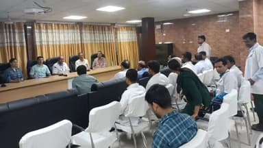 मीनापुर: एसकेएमसीएच में राज्य स्वास्थ्य समिति टीम ने डॉक्टर और ब्लड बैंक टेक्नीशियन को दिया प्रशिक्षण