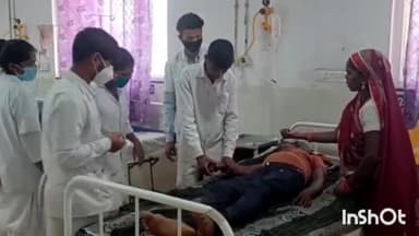 नईसराय: शिवपुरी रोड पर बाइक फिसलने से एक युवक गंभीर रूप से हुआ घायल