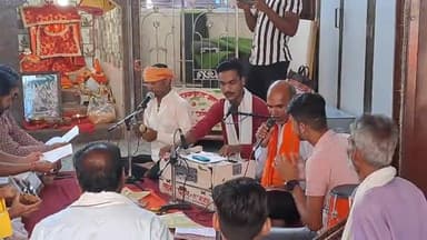 खुरई: पठार स्थित मंदिर में धूमधाम से मनाया गया मंत्री प्रतिनिधि लखन सिंह का जन्मदिन, की गई पूजा-अर्चना