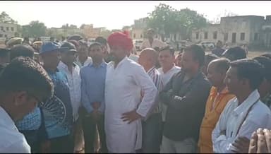 नैनवां: रैन व आकोलिया में राज्यमंत्री अशोक चांदना ने किया नंदी शाला का निरीक्षण, दिए आवश्यक दिशानिर्देश