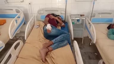 मुरादाबाद: भोजपुर थाना क्षेत्र में तेज रफ्तार अज्ञात वाहन ने बाइक को मारी टक्कर, बाइक सवार युवक हुआ घायल