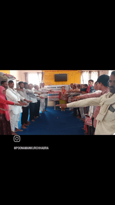 आज विश्व तम्बाकू निषेध दिवस पर सबको नशामुक्ति की प्रतिज्ञा दिलवाई।
#पूनम_अंकुर_छाबड़ा
#worldnotobaccoday #31stmay