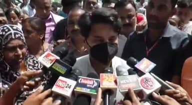 ग्वालियर गिर्द: ज़िले में केंद्रीय मंत्री ज्योतिरादित्य सिंधिया ने कहा- भारतीय जनता पार्टी का लक्ष्य आम लोगों का कल्याण है