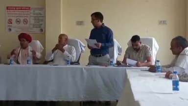 किशनगढ़ बास: विधायक दीपचंद खैरिया की मौजूदगी में नगरपालिका कोटकासिम की साधारण सभा की बैठक का हुआ आयोजन