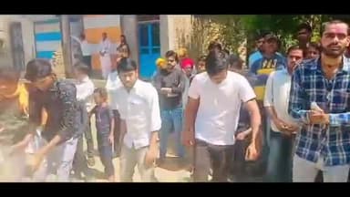 पिपलोदा: गांव हतनारा में पाटीदार समाज के लोगों ने हवन में पूर्णाहुति के बाद शोभायात्रा का किया आयोजन