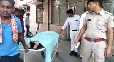 अलवर: एनईबी थाना इलाके के ट्रांसपोर्ट नगर में ट्रक का पहिया खोलते समय टायर फटने से एक युवक की हुई मौत