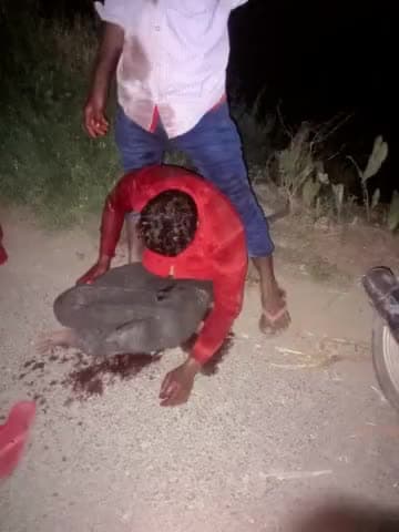 पिपरा प्रखंड अंतर्गत केशवनगर से जोलहनिया जाने वाली सड़क पर एक आदमी को बाइक चालकों ने किया भुरी तरह से घायल सदर अस्पताल म