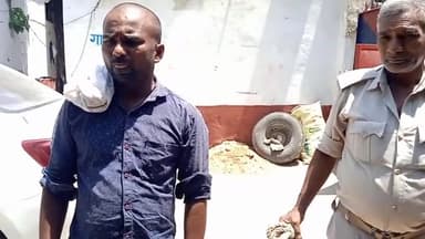 गोपालगंज: कोट नरहवा से उत्पाद पुलिस ने शराब पीने के आरोप में गिरफ्तार शराबी को पूछताछ के बाद भेजा जेल