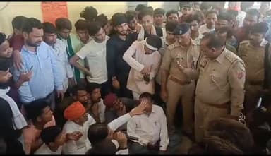 जलेसर: आगरा चौराहा पर महाराणा प्रताप की प्रतिमा को लेकर चल रहे धरना प्रदर्शन के संबंध में एसडीएम के आश्वासन पर धरना समाप्त