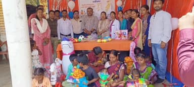 बारसोई: कुपोषण बच्चों को संपूर्ण विकास के लिए कटिहार पोषण पुनर्वास केंद्र में खिलौना उपलब्ध करवाया गया