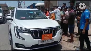 सुल्तानगंज: भाजपा कार्यकर्ता एंव अजगैवीनाथ युवा समिति के सदस्यों ने नेता प्रतिपक्ष  का कृष्णगढ़ चौक के समीप किया भव्य स्वागत