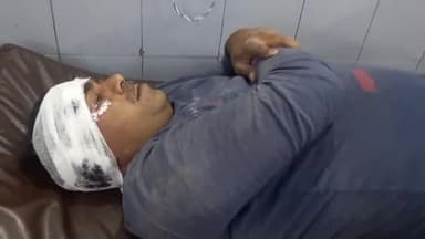 अनूपशहर: कोतवाली क्षेत्र के बुलंदशहर मार्ग पर अज्ञात वाहन ने बाइक सवार युवक को पीछे से मारी टक्कर, युवक हुआ गंभीर रूप से घायल