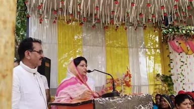 विजावर विधानसभा में कार्यकर्ता सम्मेलन मे उपास्थित हुई और कार्यकर्ताओं के बीच अपनी बात रखी।