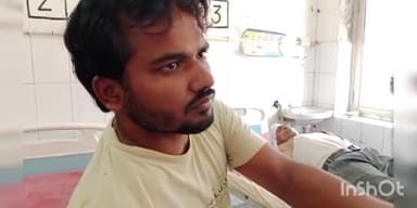 सादाबाद: मुरसान रोड स्थित फायर स्टेशन के पास बाइक फिसलने के कारण गिरे पिता-पुत्र हुए घायल