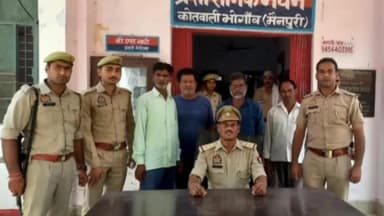 भोगांव: मुखबिर की सूचना पर चार वारंटी अभियुक्तों को अलग-अलग स्थानों से भोगांव थाना पुलिस ने किया गिरफ्तार, भेजा गया जेल