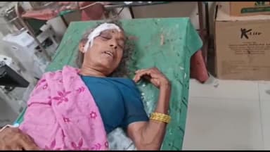 बिहार: मंडिलपूर गांव के पास बाइक से गिरकर एक बुजुर्वु महिला हुई जख्मी ,इलाज के लिए लाया गया सदर अस्पताल