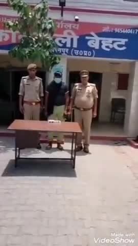 बेहट: ऑपरेशन व्हाइट पाउडर अभियान के तहत लोधीपुर तिराहे से पुलिस ने नशा तस्कर को 30 ग्राम स्मैक के साथ किया गिरफ्तार