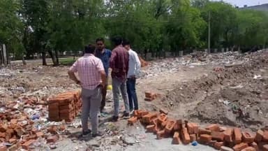 रेवाड़ी: नगर परिषद ने शहर के सर्कुलर रोड पर ब्रास मार्केट में नगर परिषद की जमीन पर कब्जा करने वालों के खिलाफ पुलिस को दी शिकायत